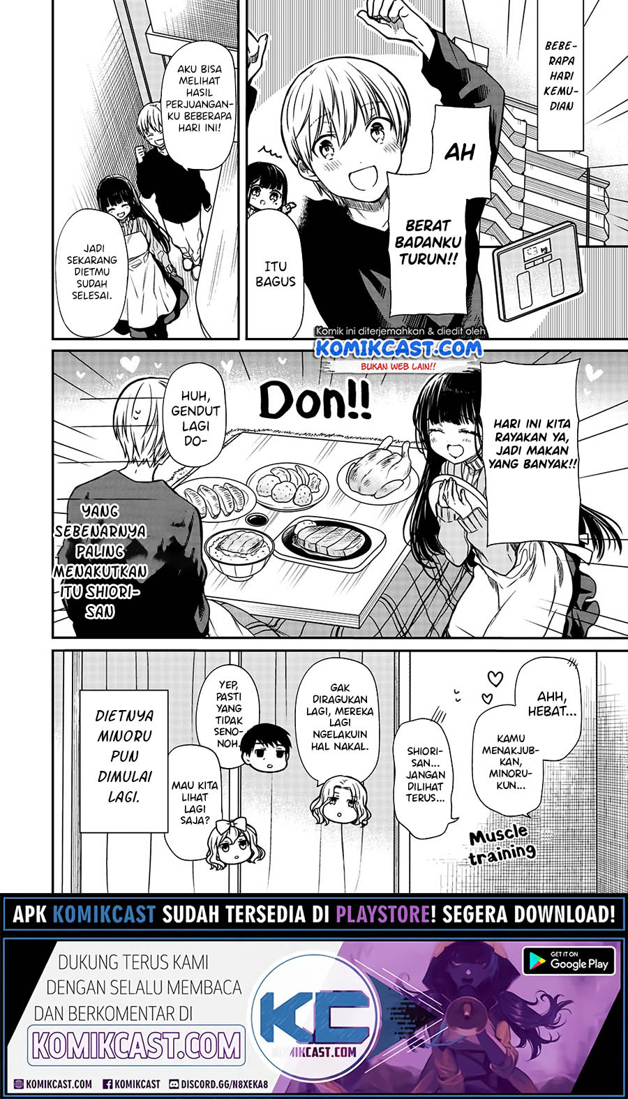 Danshi Koukousei wo Yashinaitai Onee-san no Hanashi Chapter 153 Gambar 5
